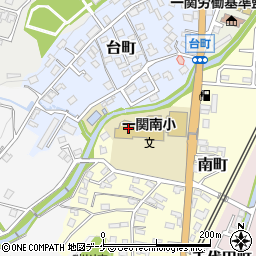 岩手県一関市南町3-3周辺の地図