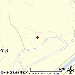 山形県酒田市北俣吉ケ沢80周辺の地図