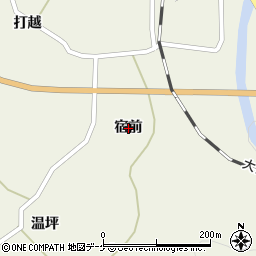 岩手県一関市室根町折壁宿前周辺の地図