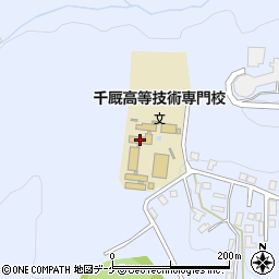 千厩高等技術専門校周辺の地図