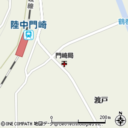 門崎郵便局 ＡＴＭ周辺の地図