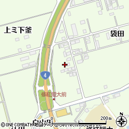 岩手県一関市萩荘袋田39-1周辺の地図