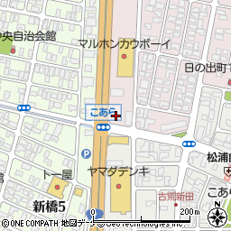 はま寿司 酒田店周辺の地図