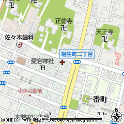 佐々木錠前店周辺の地図