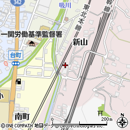 岩手県一関市千代田町1周辺の地図