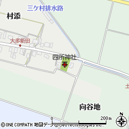 山形県酒田市大多新田44-1周辺の地図