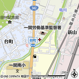 東北電力一関営業所旭町アパート周辺の地図