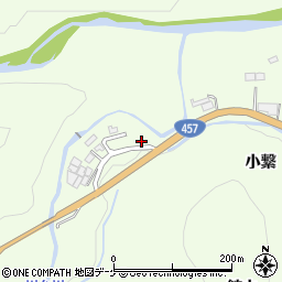 岩手県一関市萩荘（小繋）周辺の地図