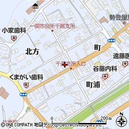 千田幸食堂周辺の地図