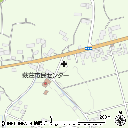 岩手県一関市萩荘打ノ目287周辺の地図