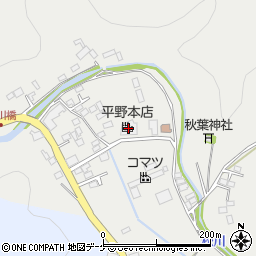 平野本店周辺の地図