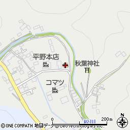 松川公会堂周辺の地図