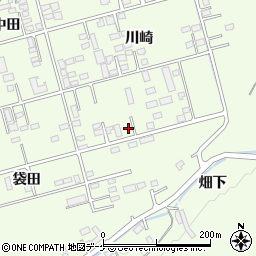 岩手県一関市萩荘川崎110周辺の地図