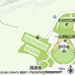 一関市役所一関運動公園　管理事務所周辺の地図