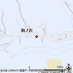 岩手県一関市千厩町千厩駒ノ沢57-13周辺の地図