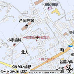 岩手県一関市千厩町千厩北方21-2周辺の地図