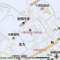 岩手県一関市千厩町千厩北方21-3周辺の地図