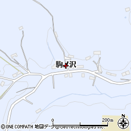 岩手県一関市千厩町千厩（駒ノ沢）周辺の地図