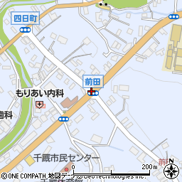 前田周辺の地図