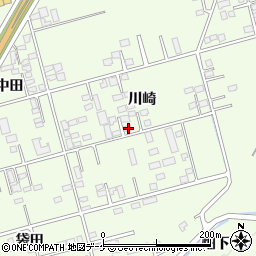 岩手県一関市萩荘川崎80-8周辺の地図