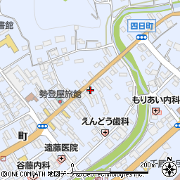 熊谷屋菓子店周辺の地図