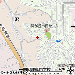 岩手県一関市沢31-5周辺の地図