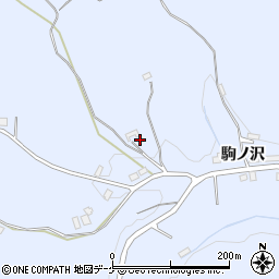 岩手県一関市千厩町千厩駒ノ沢176-2周辺の地図