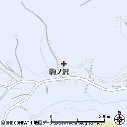 岩手県一関市千厩町千厩駒ノ沢75周辺の地図