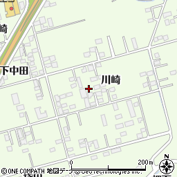 岩手県一関市萩荘川崎80-5周辺の地図