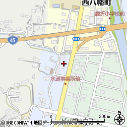 宮城県気仙沼市西みなと町8周辺の地図