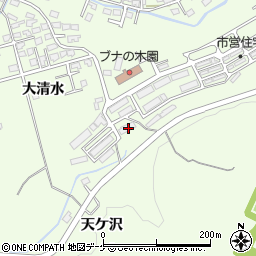 岩手県一関市萩荘駒下45周辺の地図