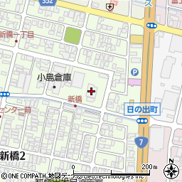 セリア酒田新橋店周辺の地図