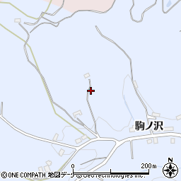 岩手県一関市千厩町千厩駒ノ沢169周辺の地図
