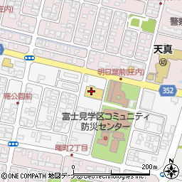 キャンドゥ酒田曙町店周辺の地図