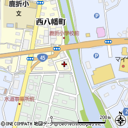 宮城県気仙沼市西八幡町3周辺の地図