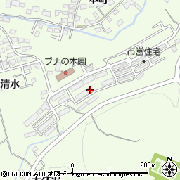 岩手県一関市萩荘駒下1-11周辺の地図