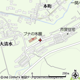岩手県一関市萩荘駒下1周辺の地図