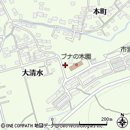 岩手県一関市萩荘駒下58周辺の地図