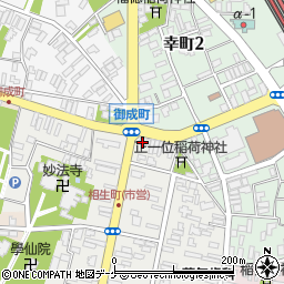 山形銀行酒田駅前支店周辺の地図