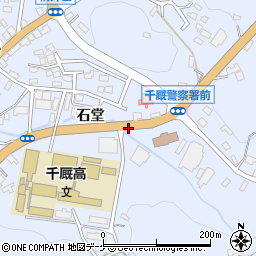 警察署前周辺の地図