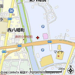ローソン気仙沼東八幡前店周辺の地図