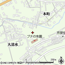岩手県一関市萩荘駒下19周辺の地図