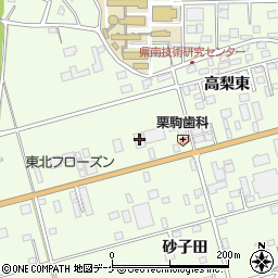 舞石興産一関営業所周辺の地図
