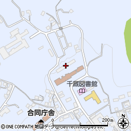 一関市役所千厩支所　保健福祉課家庭児童相談室周辺の地図
