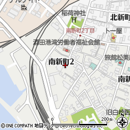 日本棋院酒田支部周辺の地図