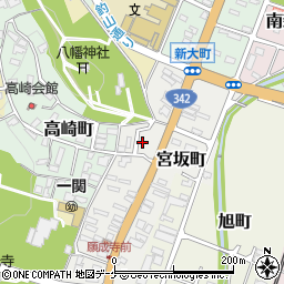 高崎児童公園周辺の地図