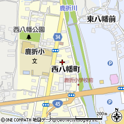 宮城県気仙沼市西八幡町55周辺の地図