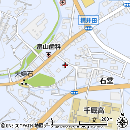 岩手県一関市千厩町千厩石堂17-3周辺の地図