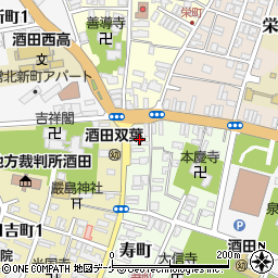 山形県酒田市寿町5-31周辺の地図