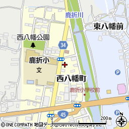 宮城県気仙沼市西八幡町59周辺の地図